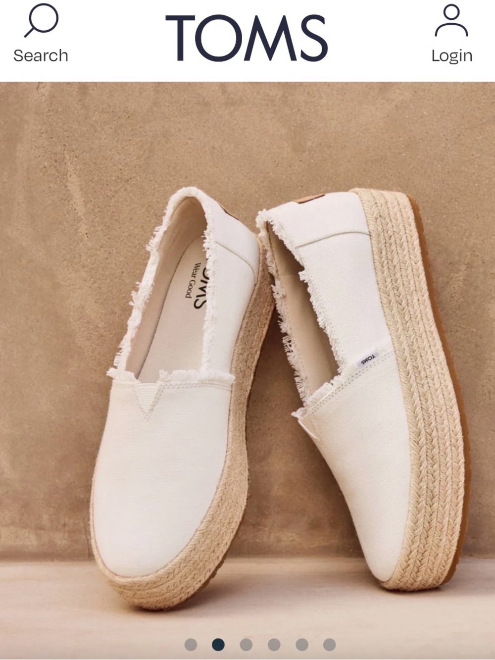 TOMS NWT
